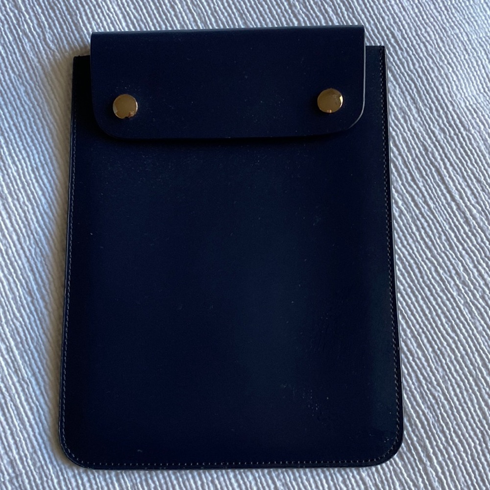 West elm leather I pad envelope